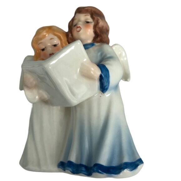 GOEBEL FIGURINE CAROLING ANGEL GIRLS 41137 10 - Picture 7 of 12